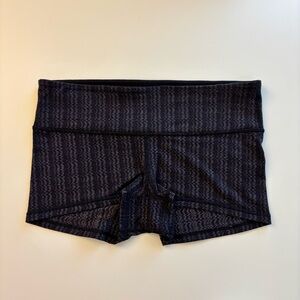 Black & Gray lululemon athletica Boogie Shorts